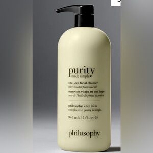 PURITY MADE SIMPLE
one-step facial cleanser